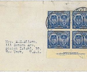 POSTAL HISTORY -  AUSTRALIA  PAPUA NEW GUINEA : cover