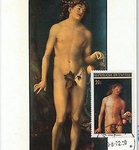 62814 - RWANDA - POSTAL HISTORY: MAXIMUM CARD 1972 - ART: DURER