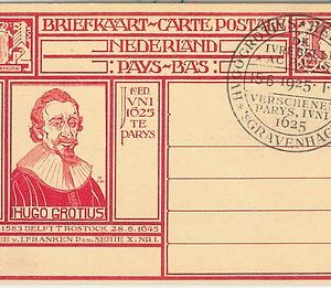 64905 - NETHERLANDS - POSTAL HISTORY:  STATIONERY CARD -  JUSTICE 1925