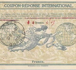 54325 - COUPON REPONSE - ROME  Model : FRANCE  - 1934 - VERY NICE!!