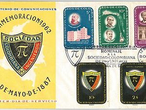 61487 -  COLOMBIA - POSTAL HISTORY - FDC COVER: Communications 1962