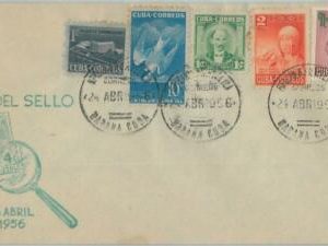 72261 - Havana - POSTAL HISTORY -  FDC  COVER  1956  BIRDS