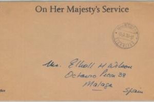 79111 - GIBRALTAR  - POSTAL HISTORY - OFFICIAL MAIL COVER  HMS 1970