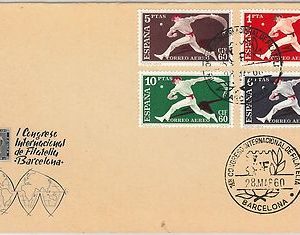 54490 - SPAIN - POSTAL HISTORY: nice SPORTS stamps on COVER: PELOTA VASCA  1960
