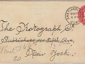 64826 - CARIBBEAN - POSTAL HISTORY: POSTAL STATIONERY COVER 2 Cent COLUMBUS 1905