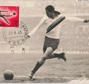 63765 -  SAN MARINO - POSTAL HISTORY: MAXIMUM CARD 1963 - SPORT: Football