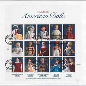 USA - POSTAL HISTORY - SCOTT # 3151 a-o FDC COVER 1997 : AMERICAN DOLLS