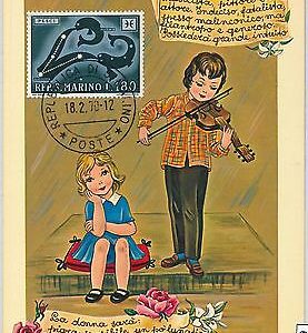 63789 -  SAN MARINO - POSTAL HISTORY: MAXIMUM CARD 1970  Horoscope ZODIAC Pisces