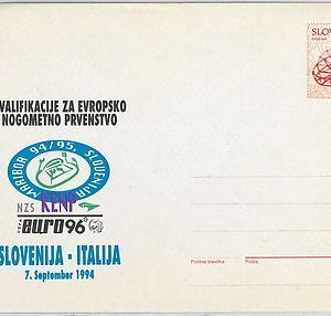 59635 - SLOVENIA - POSTAL HISTORY: STATIONERY COVER 1996 - FOOTBALL: Italy