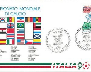 59655 -  ITALY- POSTAL HISTORY:  FDC  COVER  1989 - FOOTBALL Word Championchip