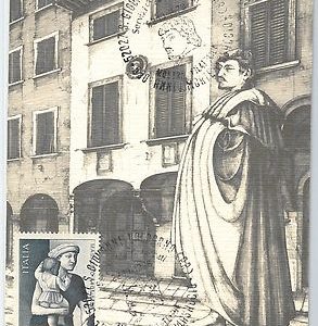 59056  -  ITALY - POSTAL HISTORY: MAXIMUM CARD 1978  -  ART Masaccio