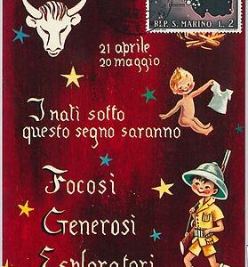 63777 -  SAN MARINO - POSTAL HISTORY: MAXIMUM CARD 1970  Horoscope ZODIAC Taurus