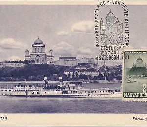 57473 - HUNGARY - POSTAL HISTORY: MAXIMUM CARD  1947 -  Architecture