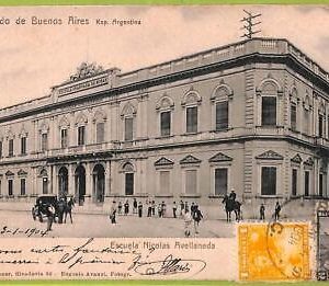 af0448  - ARGENTINA - Vintage Postcard - Buenos Aires - 1904