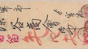 56458 -  JAPAN  - POSTAL HISTORY: REGISTERED COVER - 28.02.1893