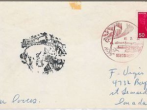 JAPAN -  POSTAL HISTORY COVER -  ANTARCTIC  / POLAR 1922