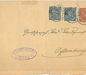 GERMANY  Württemberg - Postal Stationery Cover Umschlag ganzache - NICE!