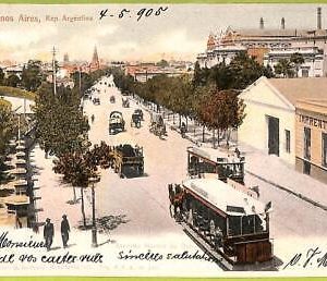 af0473 - ARGENTINA - Vintage Postcard - Buenos Aires - Ed.Rosaver NR 128 - 1905