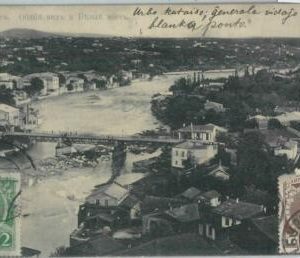79764  - GEORGIA -   VINTAGE   POSTCARD  1913 to TUNISIA