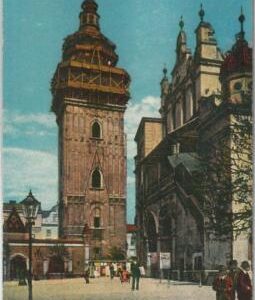79991 -  POLAND  -  VINTAGE   POSTCARD  -  KRAKOW