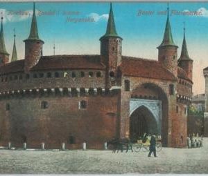 79981 -  POLAND  -  VINTAGE   POSTCARD  -  KRAKOW 1915