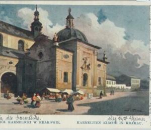 79988 -  POLAND  -  VINTAGE   POSTCARD  -  KRAKOW  1900