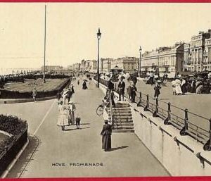 ai0150 -  GREAT BRITAIN - VINTAGE POSTCARD - Hove Promenade
