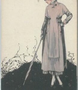 77084 - VINTAGE POSTCARD - Glamour, Ladies, ARTIST SIGNED: Bruno A.