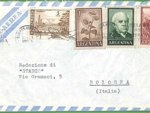 98631 - ARGENTINA - POSTAL HISTORY -  AIRMAIL  COVER to ITALY 1963