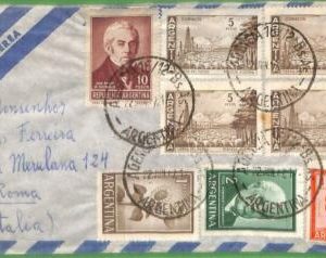 98632 - ARGENTINA - POSTAL HISTORY -  AIRMAIL  COVER to ITALY 1967