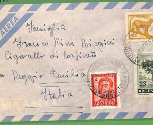 98635 - ARGENTINA - POSTAL HISTORY -  AIRMAIL  COVER to ITALY 1965