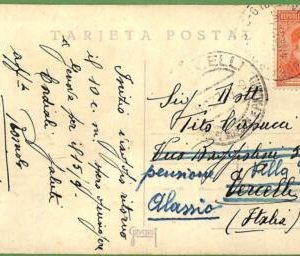 98664 - ARGENTINA - POSTAL HISTORY - POSTCARD to  ITALY - 1937