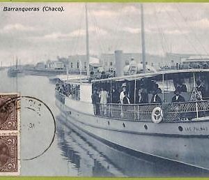 af0570 - ARGENTINA - Vintage Postcard -  Chaco - 1910, Nave Las Palmas