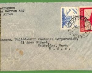 98687 - ARGENTINA - POSTAL HISTORY - Airmail COVER to USA  1945 - CENSORED