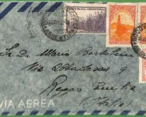 98757 - ARGENTINA - POSTAL HISTORY - Airmail COVER to ITALY  1952   Petrol