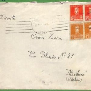 98726 - ARGENTINA - POSTAL HISTORY -   COVER to ITALY  1930