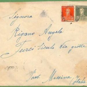 98734 - ARGENTINA - POSTAL HISTORY -   COVER to ITALY  1935