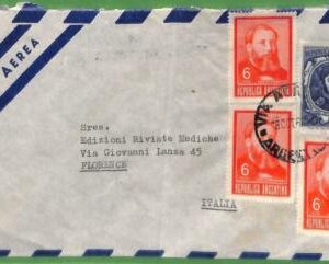 98791 - ARGENTINA - POSTAL HISTORY - Airmail COVER to ITALY  1960's  Litterature