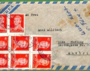 98766 - ARGENTINA - POSTAL HISTORY - Airmail COVER to AUSTRIA  1957