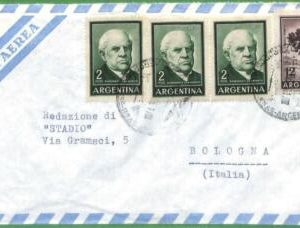 98793 - ARGENTINA - POSTAL HISTORY - Airmail COVER to ITALY  1963
