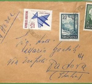 98794 - ARGENTINA - POSTAL HISTORY - Airmail COVER to ITALY  1960's