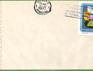 af3657 - ARGENTINA - POSTAL HISTORY -  COVER 1977  FOOTBALL