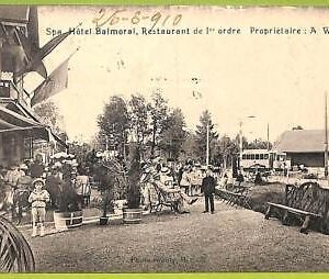 af5161 - BELGIUM Belgique -Carte Postal Ancienne VINTAGE POSTCARD- Spa -1910
