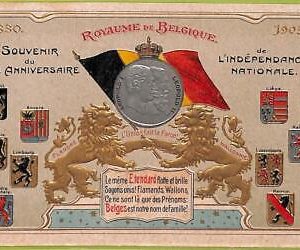 af5179 - BELGIUM Belgique -Carte Postal Ancienne VINTAGE POSTCARD - 1905