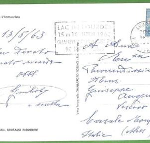af3690 - FRANCE - POSTAL HISTORY -  Postmark on Postcard  1963 WATER SPORTS