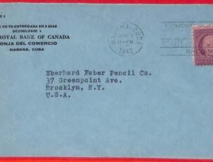 aa3627 - HABANA - POSTAL HISTORY - Censored COVER  to the USA 1942