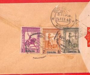 aa3965 - Portuguese India - POSTAL HISTORY -   CENSORED COVER to NOVA GOA  1942