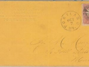 77253 - USA - Postal History - COVER from PARKER & CO, Portland Maine