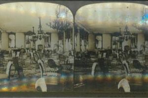 87492 - VINTAGE STEREOVIEW ----  USA  Saratoga Springs  1901