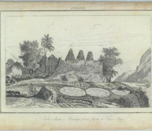 84930 -  HAWAII USA - VINTAGE Italian Engraving - 1800's